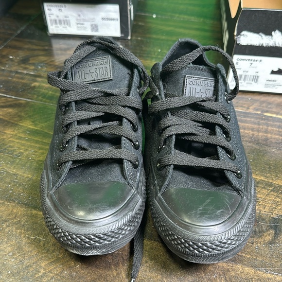 Converse All Star triple Black Sneakers - Picture 1 of 7